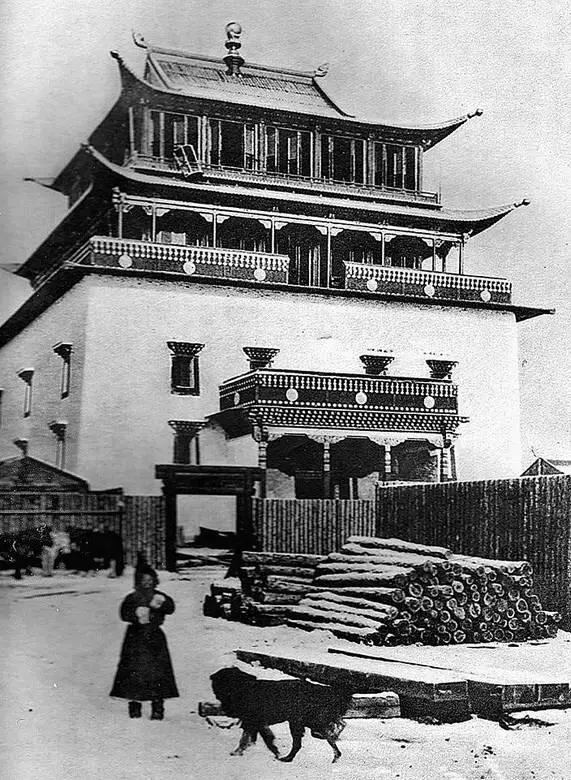 Урга Храм МэгжидЖанрайсиг Урга Майдарисум Разрушен в 1930х гг - фото 33