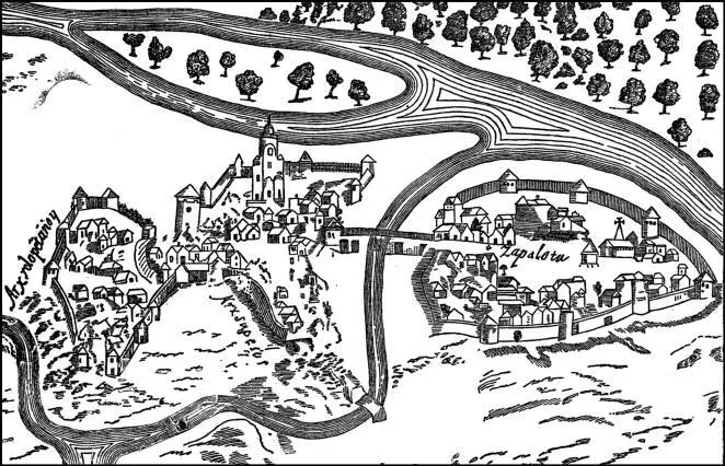 Видплан Полоцка в XVI в Рисунок 1579 г Необходимо еще уточнить что чуть - фото 26