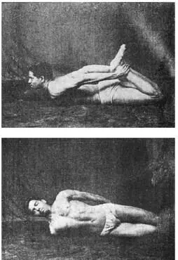 Позы йоги из Физической культуры Бхопаткара 1928 Здесь становится - фото 134