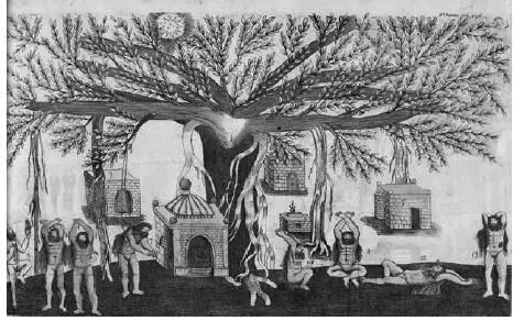 Факиры Этот рисунок Тавернье сделал в Сурате в 1676 году Как Бернье - фото 27