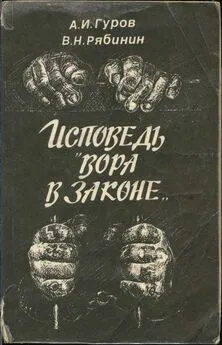 Александр Гуров - Исповедь «вора в законе»