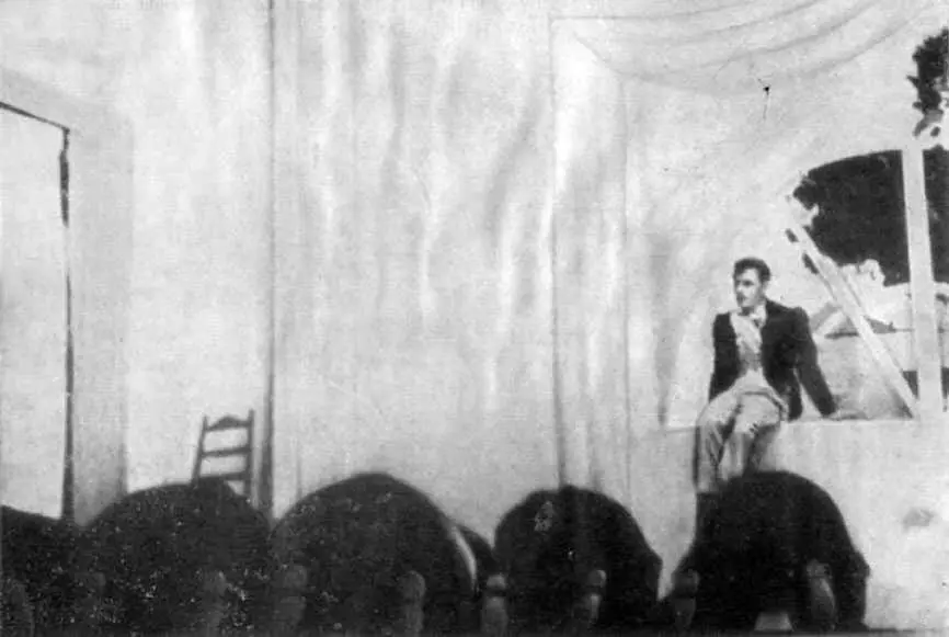 Сцена из второго акта Микулыч Возвращение Нейтана Беккера 1932 - фото 35