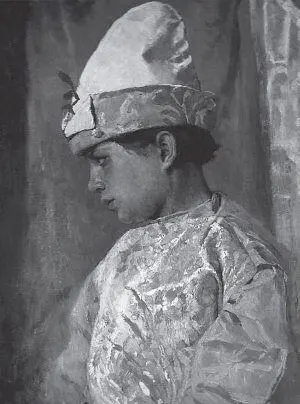 В М Васнецов В костюме скомороха 1882 г Женщины и девицы из - фото 289