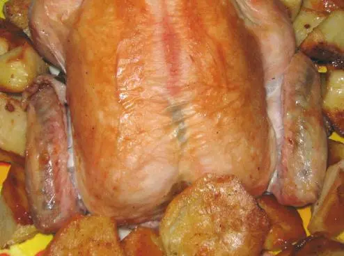 Курица запеченная с картофелем Свинина с картофелем в горшочке Говядина - фото 14