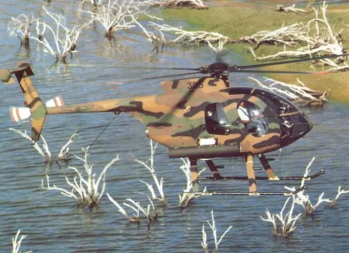 Легкий противотанковый вертолет MD 500D Тоу Дефендер КОНСТРУКЦИЯ Вертолет - фото 137