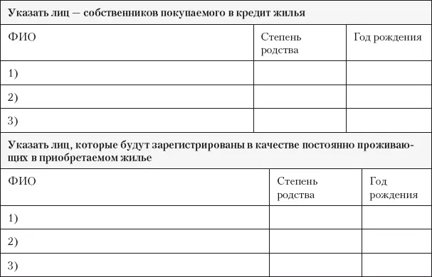 3 ЕЖЕМЕСЯЧНЫЕ ДОХОДЫ ЗАЕМЩИКА И СОЗАЕМЩИКА И РАСХОДЫ ПО ПРИОБРЕТАЕМОМУ ЖИЛЬЮ - фото 22