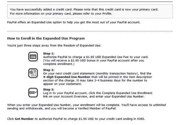 Рис 760Услуга SMSинформирования 7 вы зарегистрировались в системе PayPal - фото 122