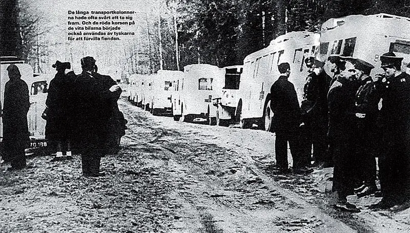 Шведский Красный Крест на датской границе После двух часов ожидания я слышу - фото 39