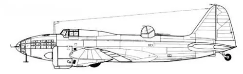 Ил4 194345 гг Ил6 Ил4 белый 26 позднего выпуска в полете над - фото 10