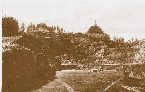 Рудник у горы Благодать Средний Урал Фото начала ХХ века Die Mine beim Berg - фото 197