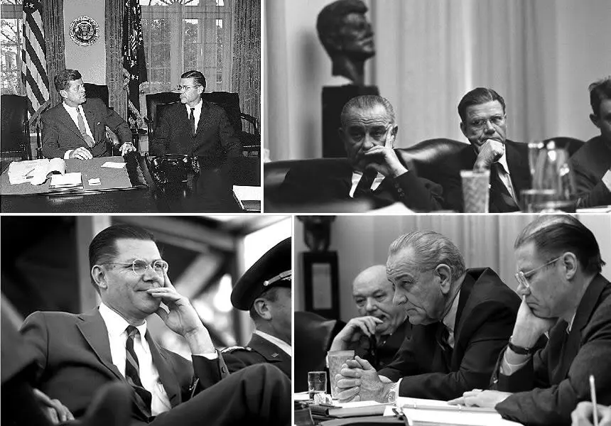 Это Роберт МакНамара Министр обороны США в двух подряд администрациях - фото 47