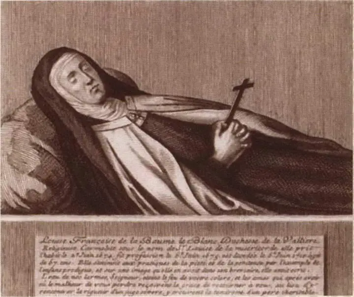 Смерть монахини Людовики бывшей маркизы де Лавальер в 1710 г Версальский - фото 27