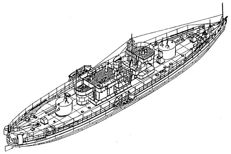 Монитор Буковина 1939 г Четыре монитора Александу Лаховари Михаил - фото 26