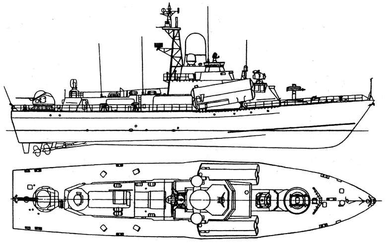 Зарница проект 1234 1970 г Если в 1964 г боевую службу в Черном море - фото 37