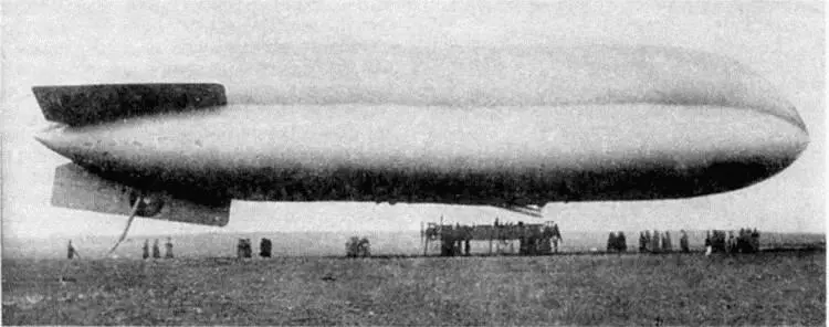 Дирижабль Черноморского флота типа Черномор 1916 г Орудия линкора - фото 54
