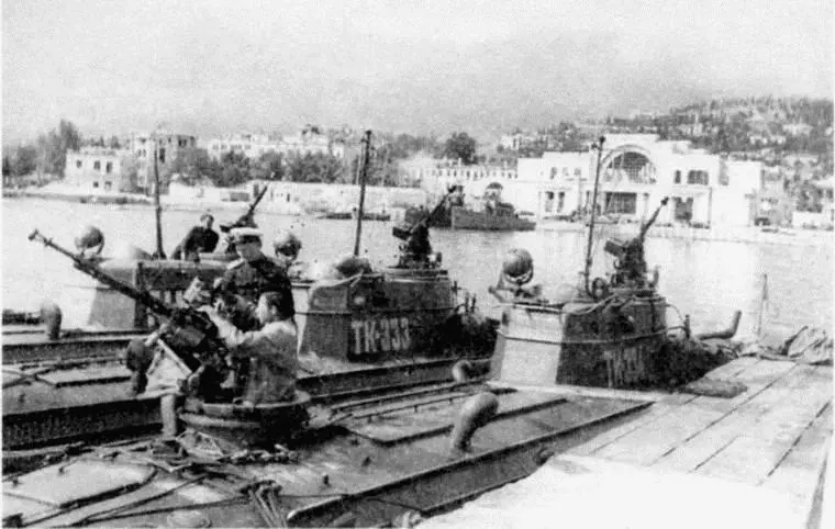 Торпедные катера типа Г5 Ялта 1944 г Сторожевой катер 062 бывший МО - фото 69