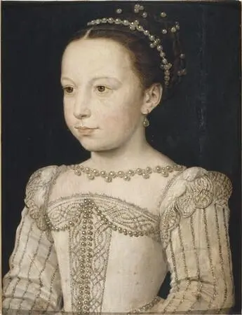 Portrait de Marguerite en 1561 vers lâge de 8 ans La peinture procède du - фото 3