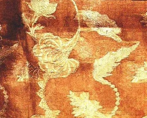 Рис 19Абраван Бенарес Индия Еще одна интересная техника ткачества - фото 19