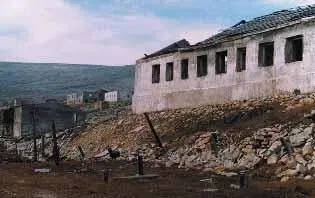 Посёлок Северный Каменные дома верхних ярусов стоящие на искусственных - фото 110