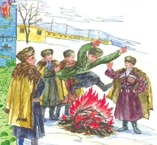 Устраивали костры во дворах домов на улицах за аулом Все участники - фото 48