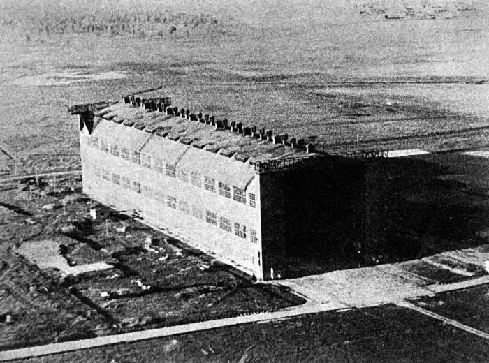 Металлический эллинг снимок 1935 г Фото из собрания Долгопрудненского - фото 12
