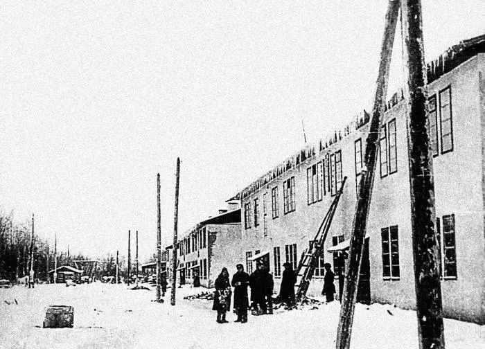 Стандартные дома на Дирижаблестрое снимок 1935 г Фото из собрания - фото 53
