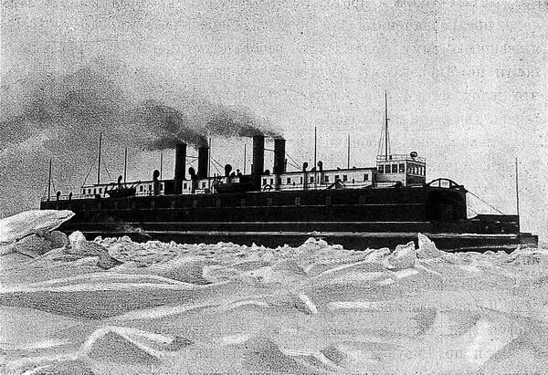 Рис 067 Ледокольный паром Sainte Marie во льдах Рис 068 Чертежи - фото 97
