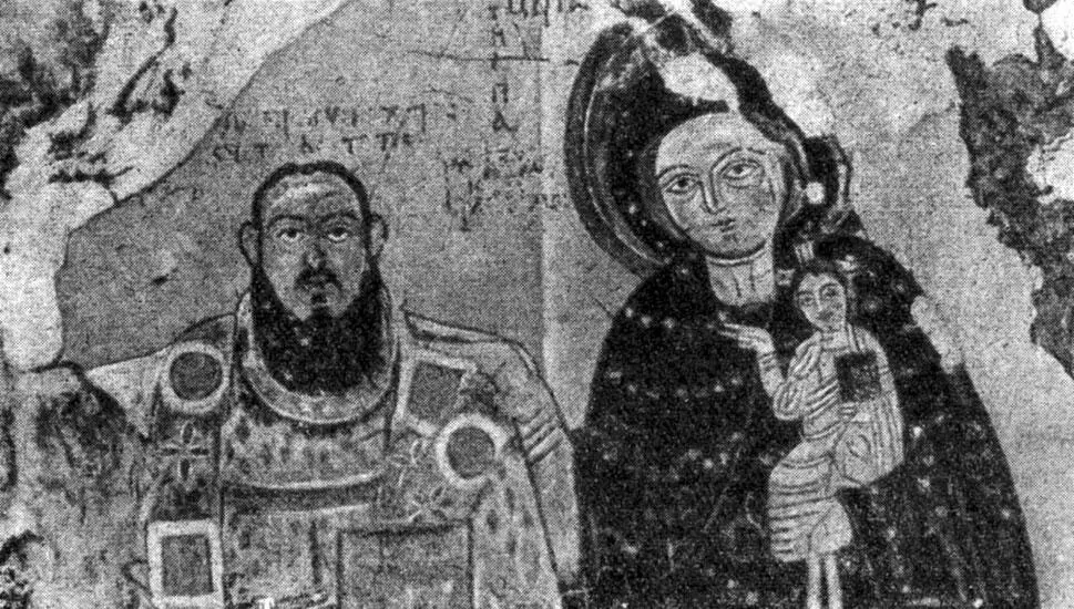 Богоматерь благословляющая епископа Иоанна Итак в Египте появились римляне - фото 2