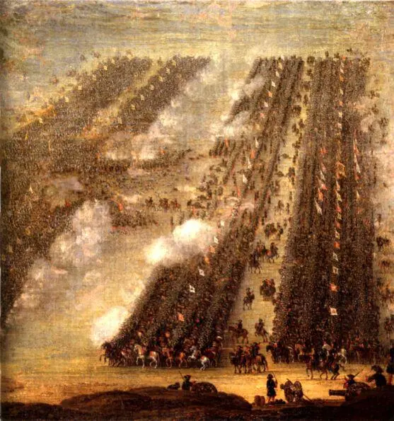 Полтавская битва 27 июня 1709 года Передвижения на шведском берегу были - фото 28