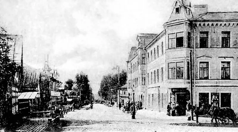 Малая Спасская улица Фото начала XX века Шагая в ногу со временем Общество - фото 26