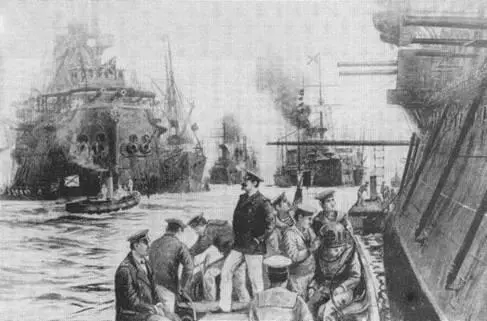 Во вторник 7 февраля предпринял даже целую экспедицию с командиром Анадыря - фото 85