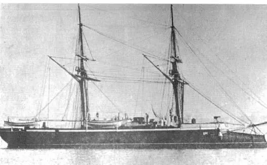Канонерская лодка Сивуч после вступления в строй 1890е гг Бобр в - фото 57
