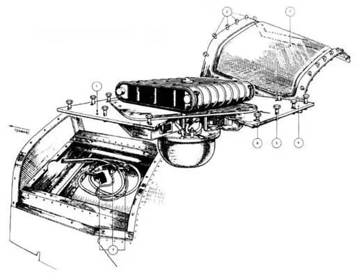 Радиокомпас NF Mk 13 Носовая часть NF Mk 14 Носовая часть F Mk 1 4 - фото 130