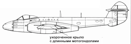 Meteor F 4 Учебный Метеор Т7 VW489 263й эскадрильи RAF стоянке - фото 33