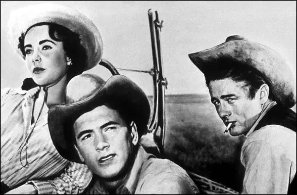 В 1956 году Тейлор снялась с Джеймсом Дином и Роком Хадсоном в фильме Джорджа - фото 87