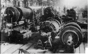 Сборка турбин для крейсеров Адмирал Бутаков и Адмирал Спиридов в турбинном - фото 46