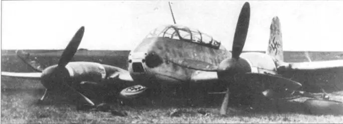 Прототип Me210V13 также вынужденно сел на брюхо 31 мая 1941 г V13 был - фото 14