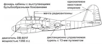 Me 210А0 Монтаж радиооборудования и электросистемы на Ме210 производился - фото 20