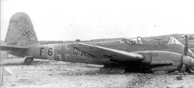 Me210A1 из 2F 122 вынужденная посадка в Ченезии 25 марта 1943 г Для - фото 46