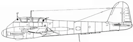 Me 210A1U Me 210Ca1 Me 410A1 Идея немецкого многоцелевого самолета - фото 7