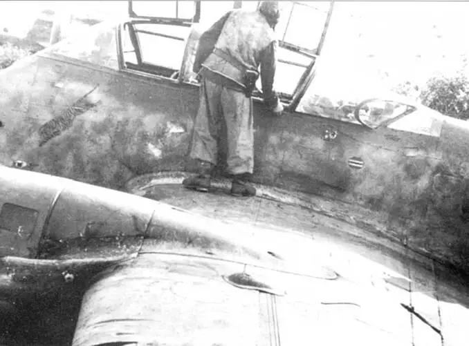 Me 210Са1 из скоростной бомбардировочной эскадрильи 102 2 Лесвар - фото 73