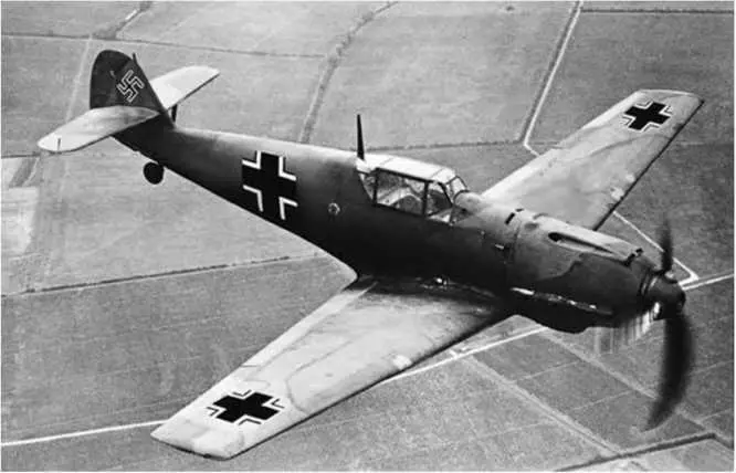 Немецкий истребитель Мессершмитт Bf109 Такие истребители продавались - фото 58