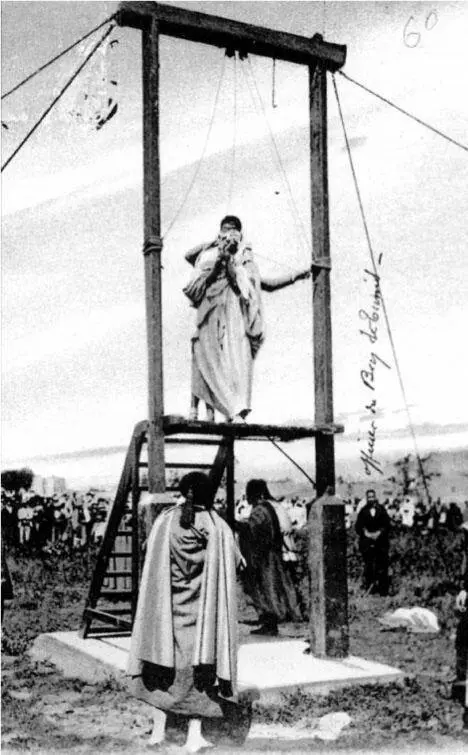 Повешение двух убийц в Тунисе в 1905 году Гравюра Частн кол Повешение в - фото 179