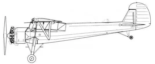 MoraneSaulnier MS 504 OKA38 Fieseler 156 E0 с гусеничным шасси - фото 104