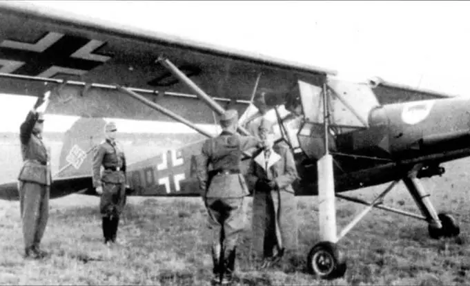 Генерал SS прибыл на проверку своих войск Эсэсовцы всегда имели приоритет при - фото 54