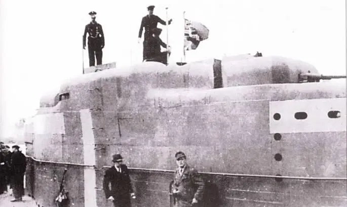 Рубки подлодки 21го типа Норвегия 1944 г Хорошо видна башенка с 20мм - фото 39