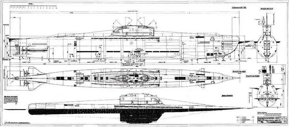 Германские субмарины Тип XXI Крупным планом - фото 52