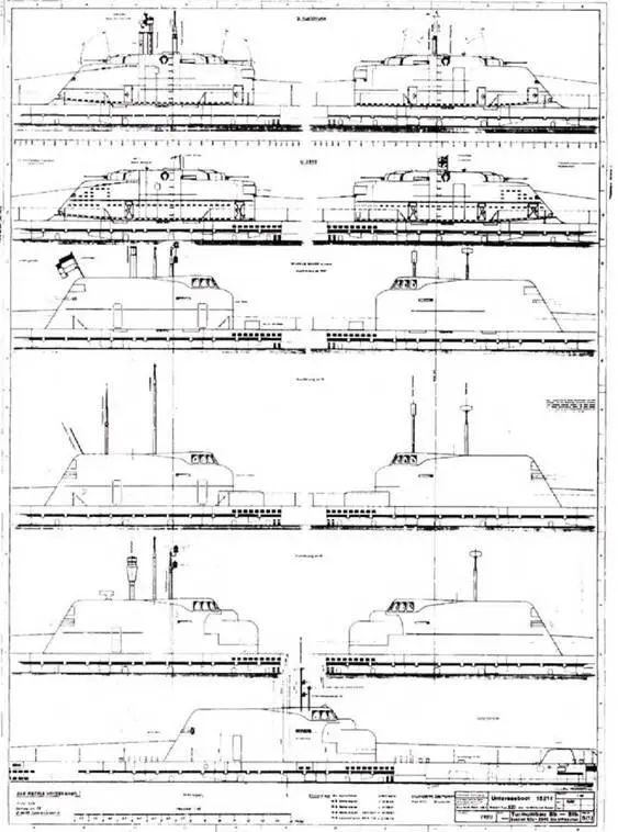 Германские субмарины Тип XXI Крупным планом - фото 55