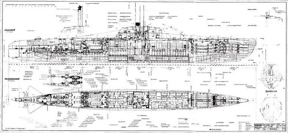 Германские субмарины Тип XXI Крупным планом - фото 56