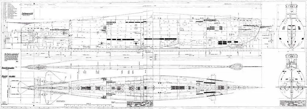 Германские субмарины Тип XXI Крупным планом - фото 62